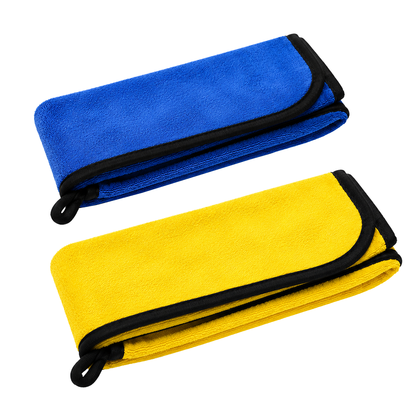 Nippon Paint n-Shield Microfiber Super Absorbent Towel Dual Color 500 GSM, Highly Absorbent Lint & Streak Free Multi-Purpose Wash Cloth for Car, Bike, Kitchen, Window, Stainless Steel, Silverware (Pack of 2)