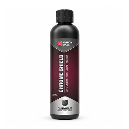 Nippon Paint n-Shield Metal Polish for Bikes & Cars | Chrome Cleaner & Rust Remover for Engine, Silencer & Chrome Parts | Restores Shine | 250 ml