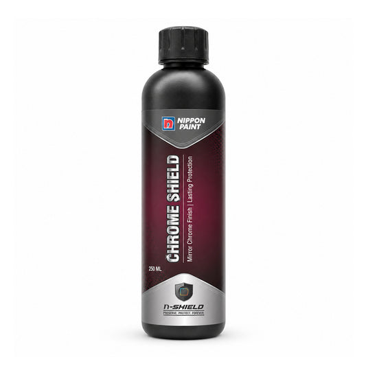 Nippon Paint n-Shield Metal Polish for Bikes & Cars | Chrome Cleaner & Rust Remover for Engine, Silencer & Chrome Parts | Restores Shine | 250 ml