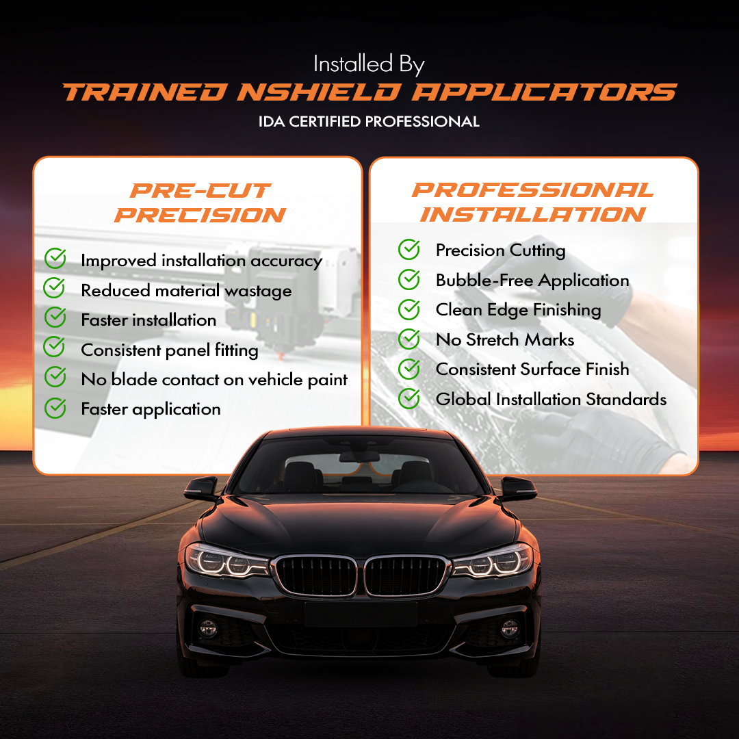 N-Shield Paint Protection Film Crystal Guard Series (Including Installation)