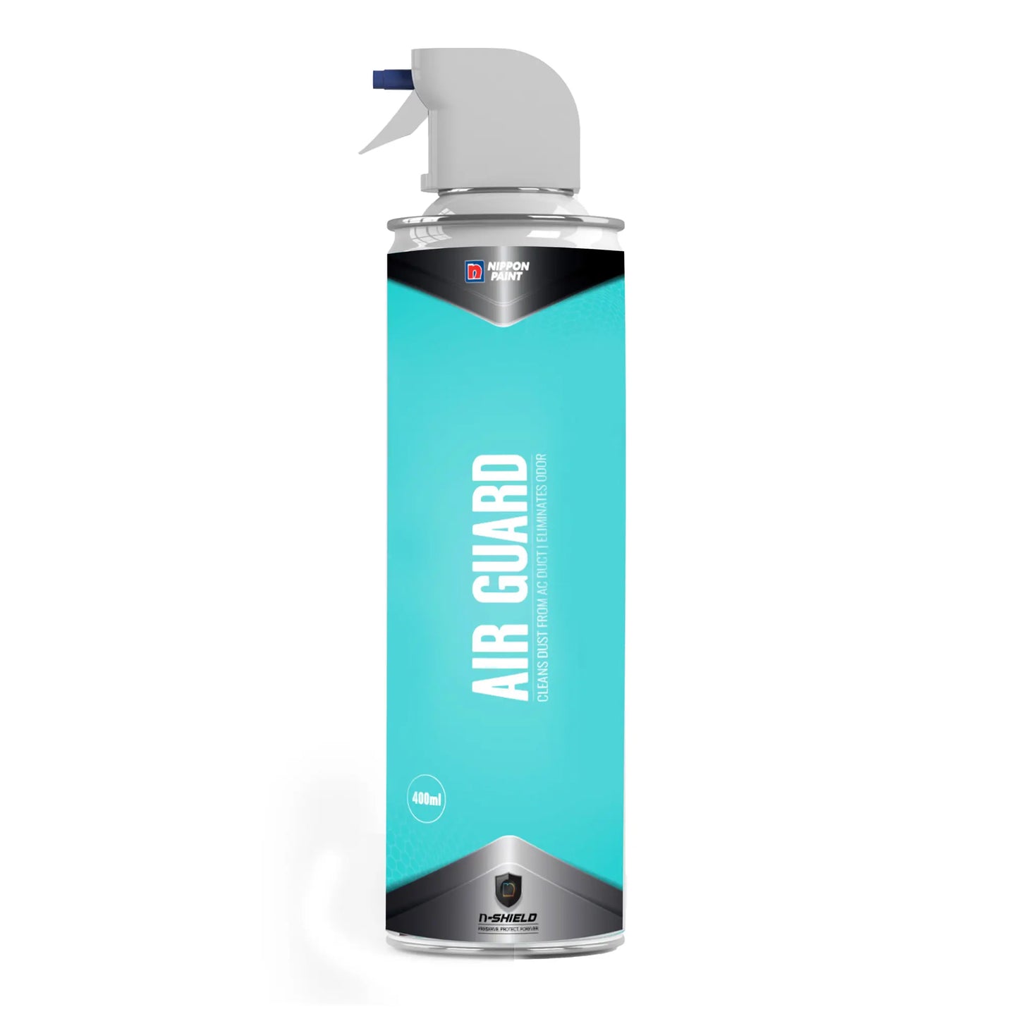 Nippon Paint n-Shield Air Guard AC Duct Cleaner Spray 400ml | Removes Dust, Odour & Bacteria, Improves Air Quality | No.1 Paint In Asia Pacific