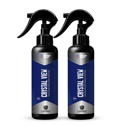 Nippon Paint n-Shield Car Glass Cleaner Spray 250ml ( Pack of 2 ) | Repels Dust/Rain, Removes Stubborn Residue, Hydrophobic | No. 1 Paint In Asia Pacific