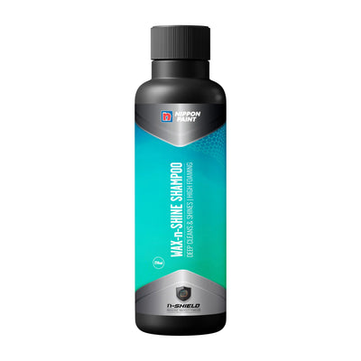 Nippon Paint n-Shield Car Wax Shampoo 250ml | Deep Cleaning, Glossy Finish, Wax Protection | No. 1 Paint In Asia Pacific